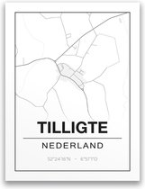 Poster/plattegrond TILLIGTE - A4