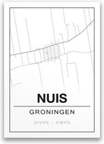 Poster/plattegrond NUIS - A4