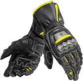 Dainese Full Metal 6 Black Black Fluo Yellow Motorcycle Gloves 2XL