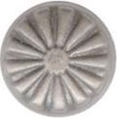 Hotfix Deco metal studs matt nickel 7mm x36 - 6 stuk