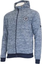 Donnay Polar fleece vest met cappuchon - Fleece vest - Bobby - Heren - Maat 3XL - Donkerblauw