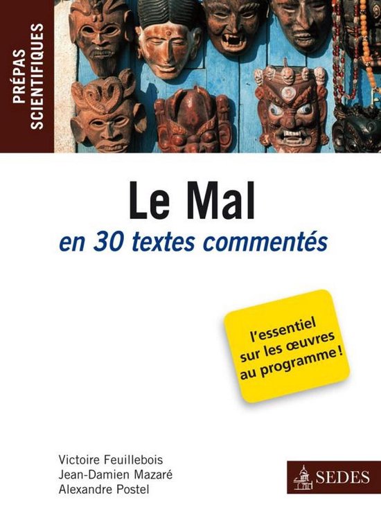Le Mal en 30 textes commentés - cover