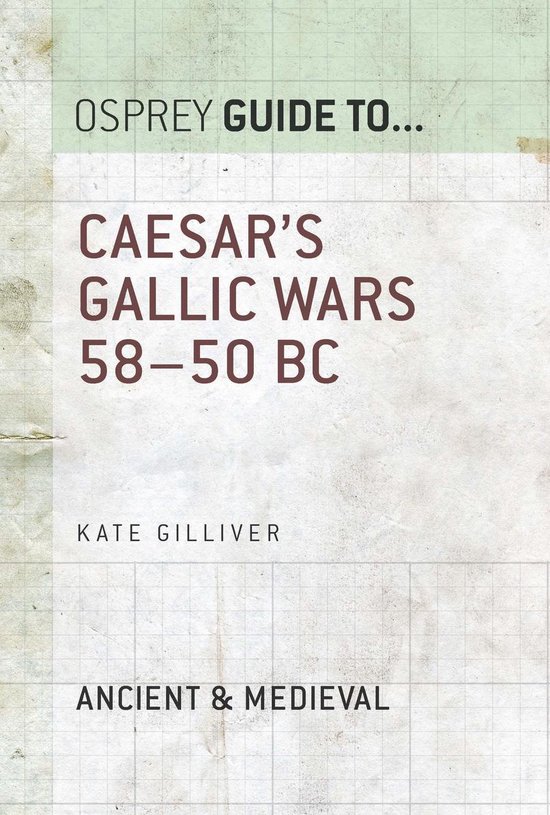 Caesar's Gallic Wars 58-50 - cover