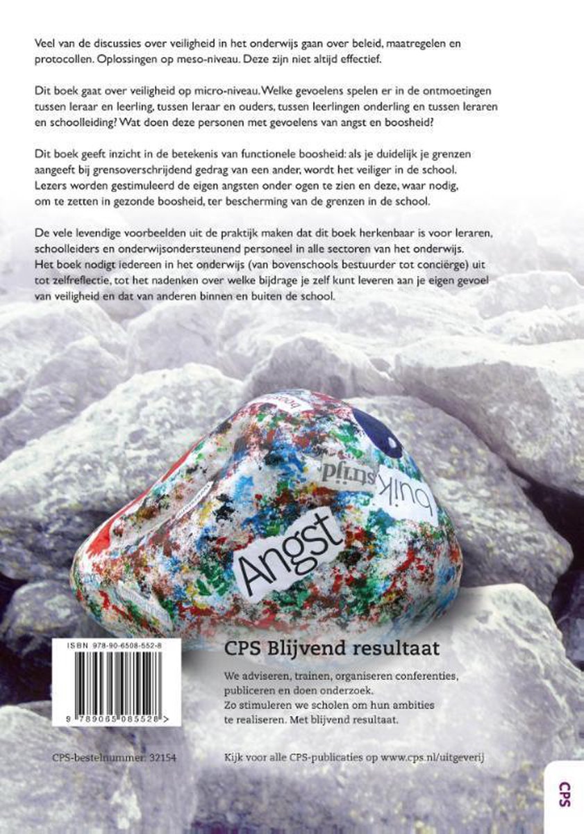 Bang voor Boos - back cover