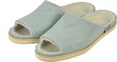 Vilten Zomer slipper Bleached aqua Colour:Lichtblauw/ Ecru Size:37