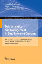 Communications in Computer and Information Science 706 - Data Analytics and Management in Data Intensive Domains