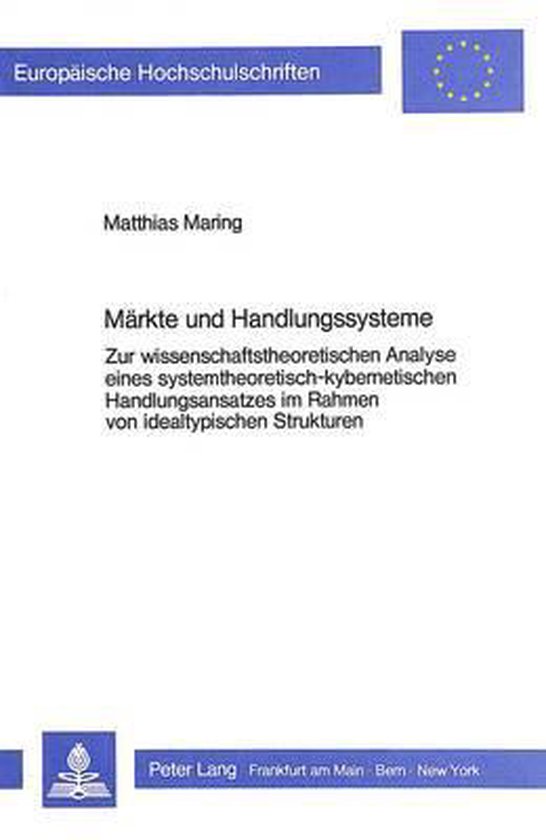 Märkte und Handlungssysteme - cover