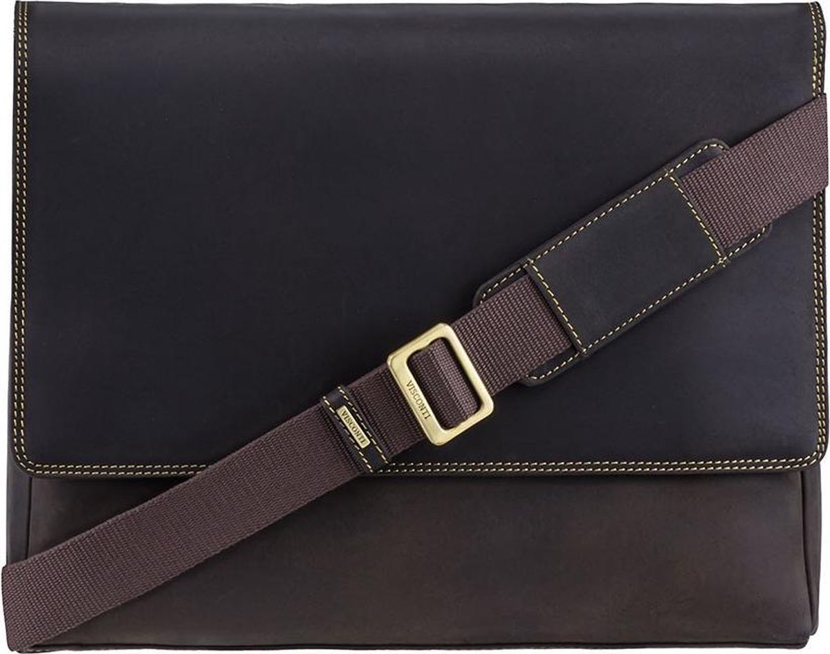 Visconti Hunter leather Texas L Messenger bag - 18516bn