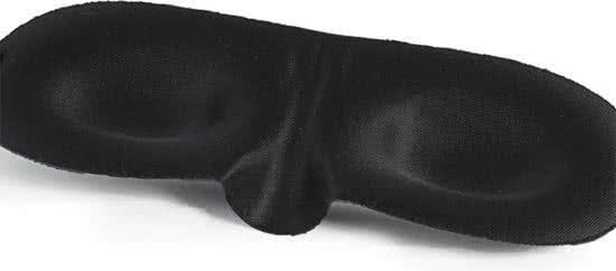 COMFORT SLEEP - 3D premium slaapmasker voor mannen en vrouwen met innovatieve, zachte vorm voor goede verduistering en vrij bewegen van de ogen. Incl. oordoppen en opberg etui - zwart - Creating Brilliant Ideas — afbeelding 4