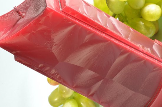 Bougie Apollo , POLYMICO ROUGE BORDEAUX, hauteur 18 cm