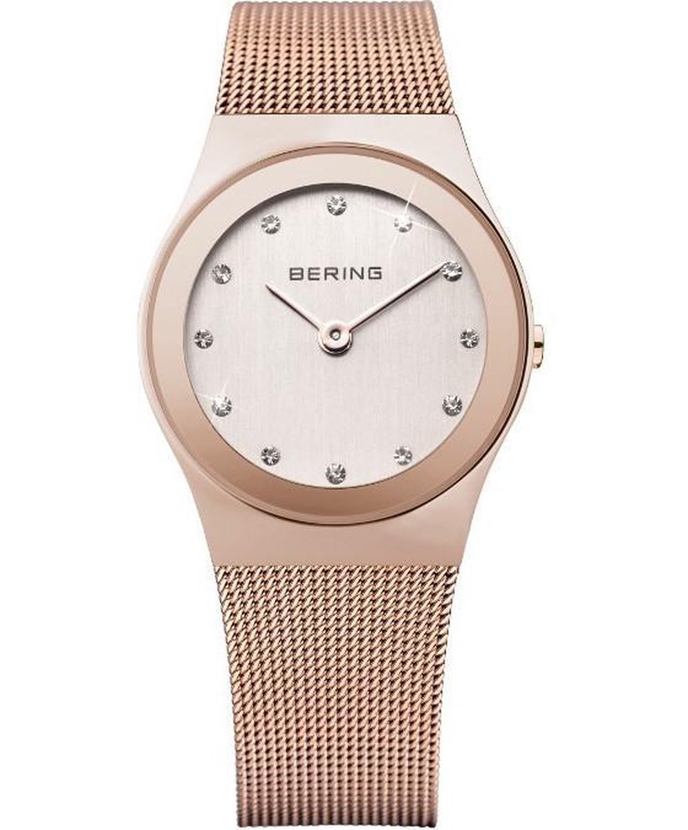 BERING 12927-366 - Horloge - Staal - Rosékleurig - Ø 27 mm