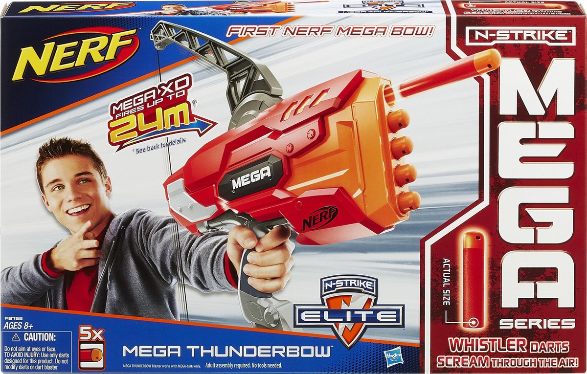 NERF N-Strike Mega Thunderbow - Arc | bol.com