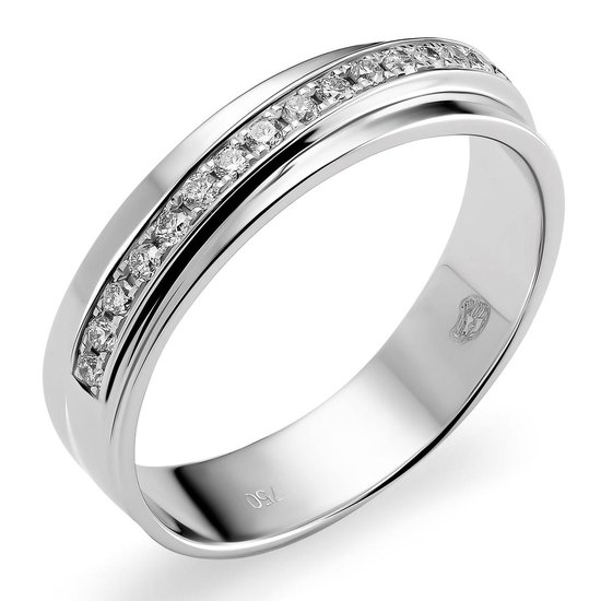 Orphelia RD-3369/58 - Ring - 18 Karaat Witgoud / Diamant 0.23 ct