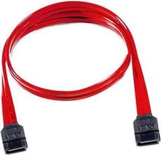 Supermicro SATA Cable (2Ft.) SATAkabel 0,6 m Rood