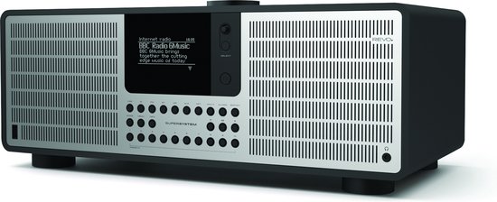 Revo SuperSystem - Radio - Met wifi - 80 Watt - Walnoot/Zilver