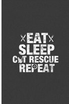 Eat Sleep Cat Rescue Repeat