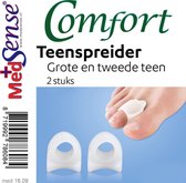 Teenspreider, grote en tweede teen, Medsense Comfort- 2 st