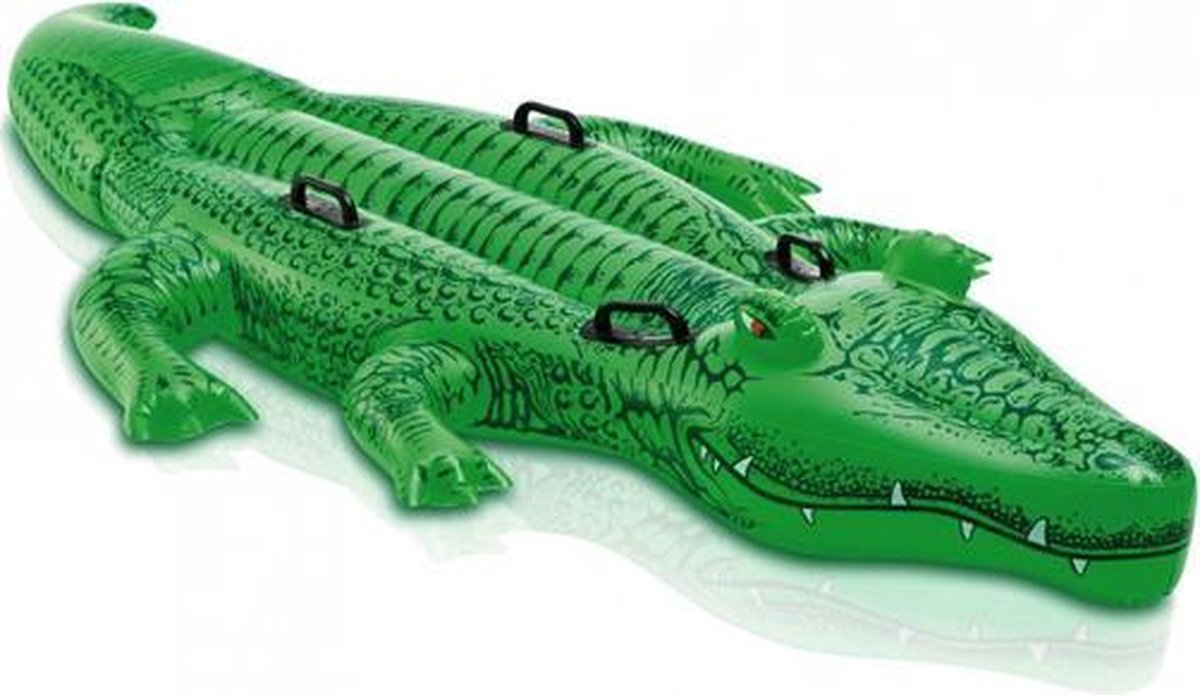 Intex opblaasbare krokodil - 203x114 centimeter | bol.com