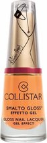 Collistar – Gloss Nail Lacquer Gel Effect - 523 Ocra Positano Nagellak 6ml