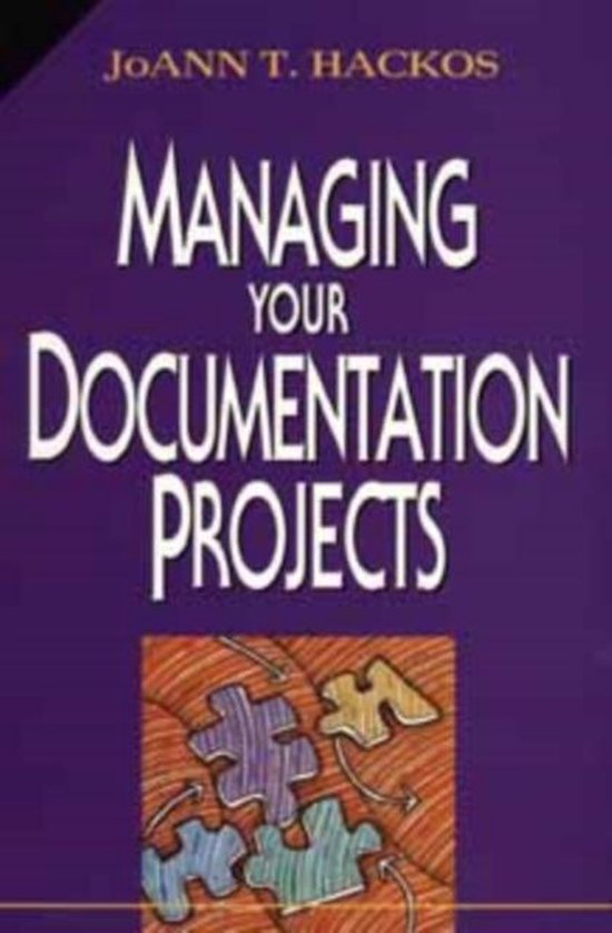 Managing Your Documentation Projects - cover