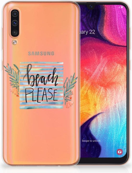 Coque Smartphone pour Samsung Galaxy A50 Coque Boho Beach