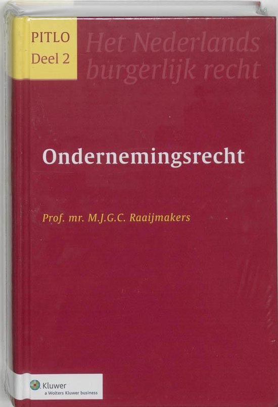 Cover van het boek 'Ondernemingsrecht / druk 5' van M.J.G.C. Raaijmakers