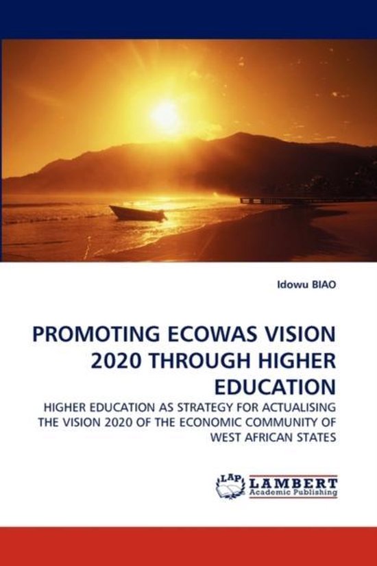 Promoting Ecowas Vision 2020 Through Higher Education - cover