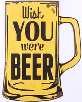 Wish You Were Beer Wandbord