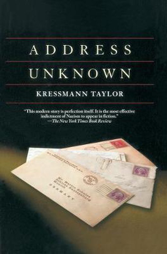 Address Unknown - cover