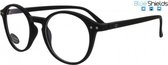 Icon Eyewear YFB214 +2.00 Ilja BlueShields Leesbril - Blauw licht filter lens - Zwart