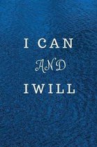 I Can and I Will