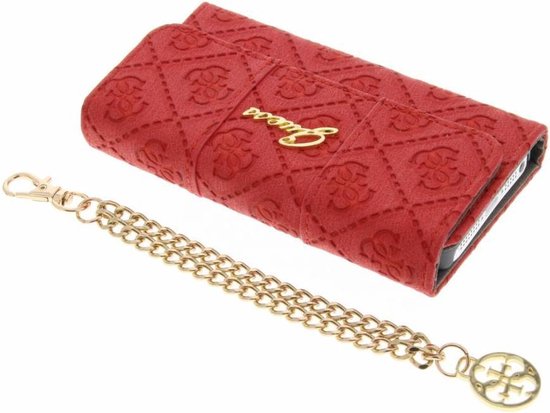 Guess Scarlett Clutch Case iPhone 5 / 5s - Rood