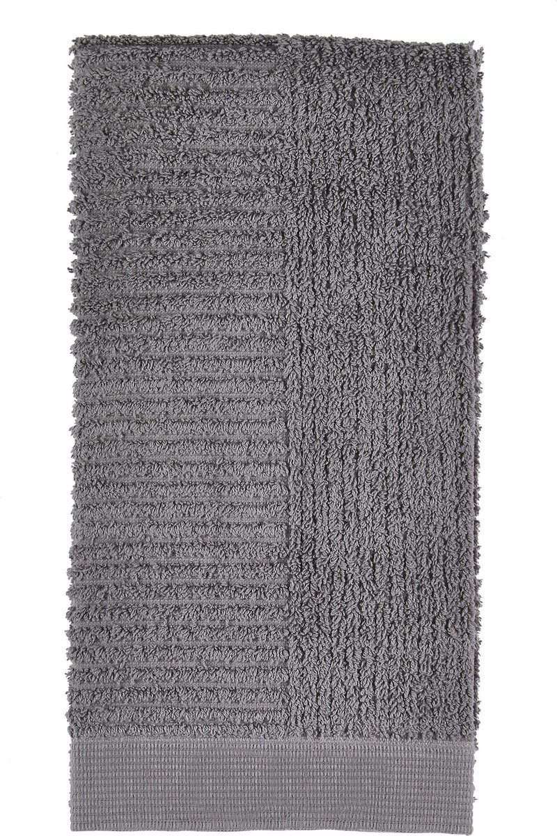 Handdoek, Classic - Zone Denmark - grijs - 50x100