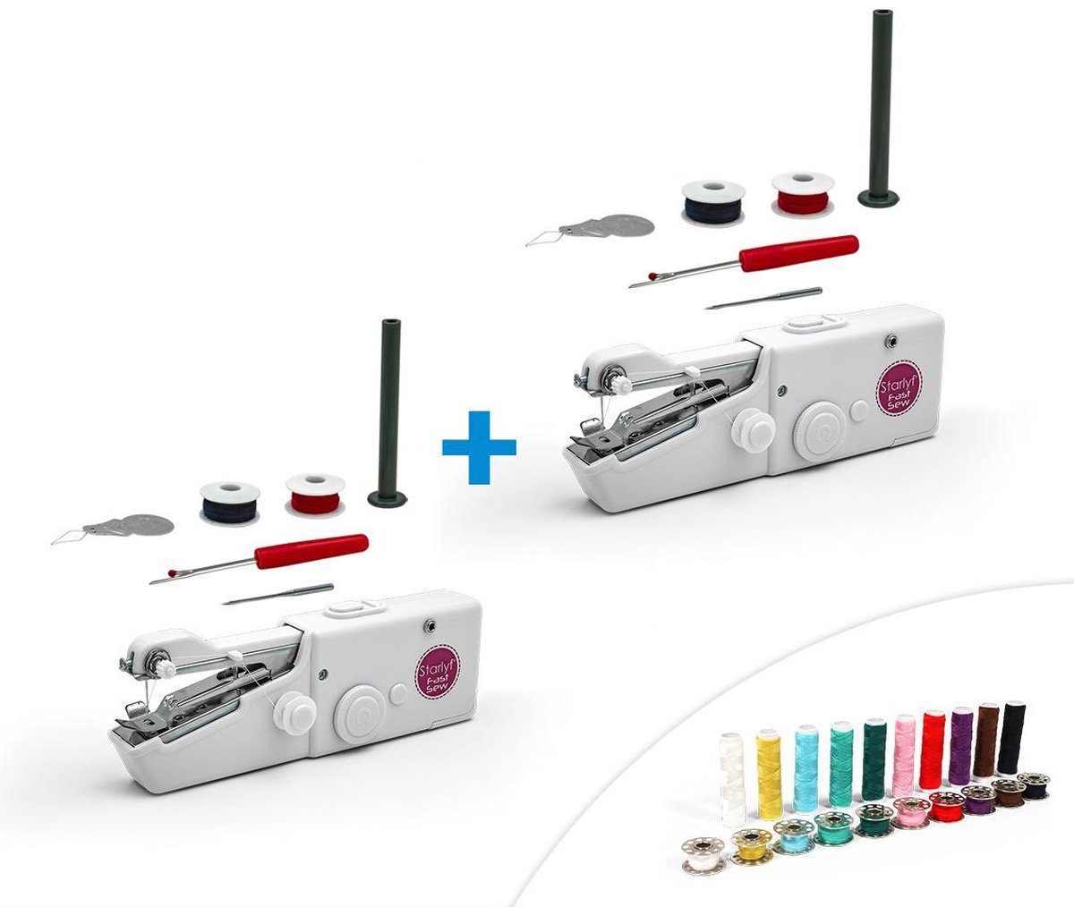 Starlyf Fast Magic Sew - Handnaaimachine- 2 stuks | bol.com