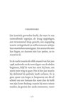 Pagina met voorwoord en tekst over een politicus die de politiek heeft verlaten.