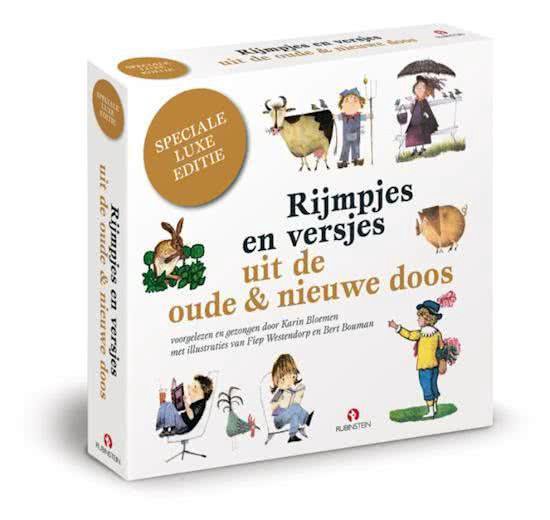 Speciale luxe editie: Rijmpjes en versjes uit de oude & nieuwe doos met illustraties van Fiep Westendorp en Bert Bouman.
