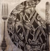 Ti-Fair servetten Black Dinner Setting