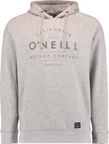 O'Neill Trui Met Capuchon Men Hoodie Silver Melee Xxl - Silver Melee 60% Katoen, 40% Polyester
