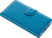 Xssive Hoesje voor Nokia 6 - Book Case -  geschikt voor 3 pasjes - Turquoise