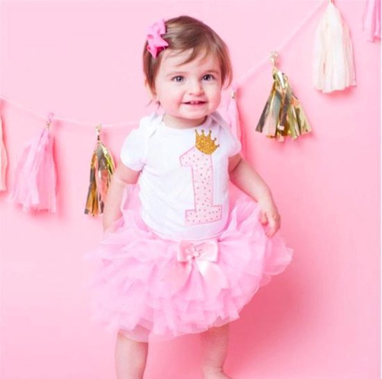 Wrak Omhoog Fabel Cakesmash outfit / first birthday outfit / eerste verjaardag / een jaar /  babykleding... | bol.com