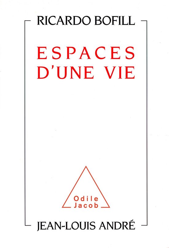 Espaces d'une vie - cover