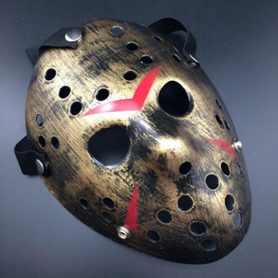 kaas hier honing Halloween Jason Voorhees Hockey Masker van YIELD (Private Label) - Friday  The 13th -... | bol.com
