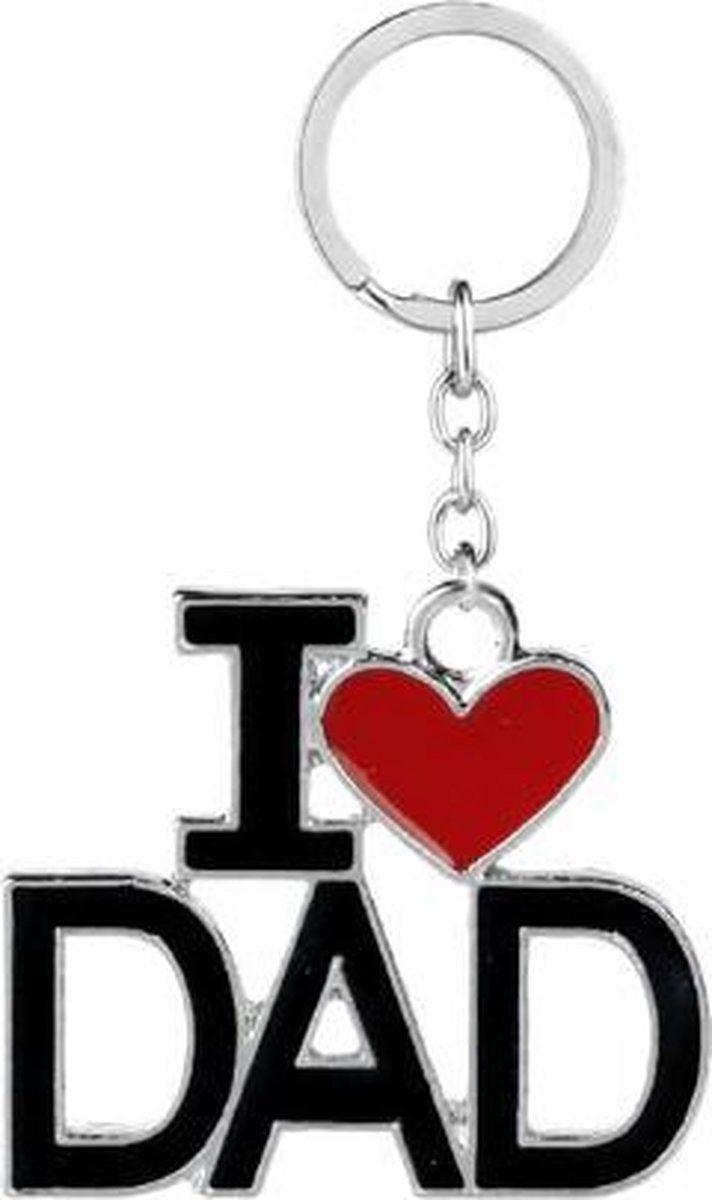 Dad Key Chain - Vader/Papa Sleutelhanger - Vaderdag - I Love Dad