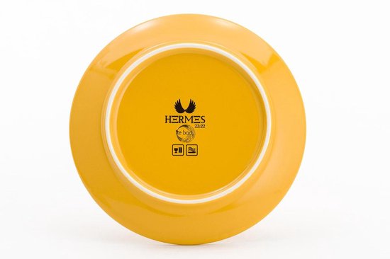Lite-Body - Serviesset Hermes - 6 pers - 24 dlg - wit spikkels grijs
