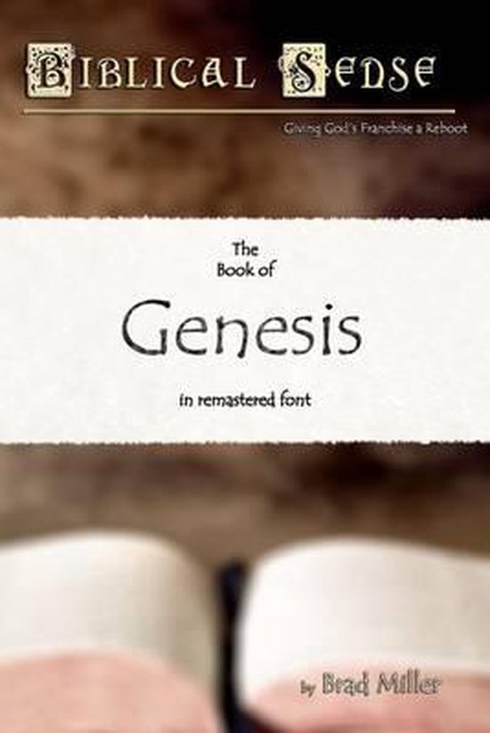 Biblical Sense, Brad Miller 9781478224358 Boeken