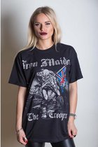 Iron Maiden - Sketched Trooper Heren T-shirt - M - Zwart
