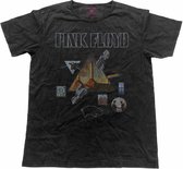 Pink Floyd Heren Tshirt -XL- Vintage Montage Zwart