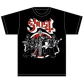 Ghost Heren Tshirt -XXL- Road To Rome Zwart