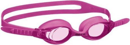 Beco Zwembril Colombo Siliconen/polycarbonaat Roze One-size