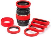 easyCover Lens Rim voor 58 mm Rood